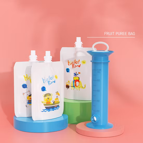 Руководство по домашнему использованию, 100 мл, дозатор для детского питания, фруктовое пюре, сжимаемый диспенсер для пищевых продуктов, свежие пакеты