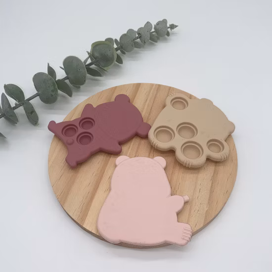 New Design Kids Silicone Baby Teether Chewable Silicone Teethers