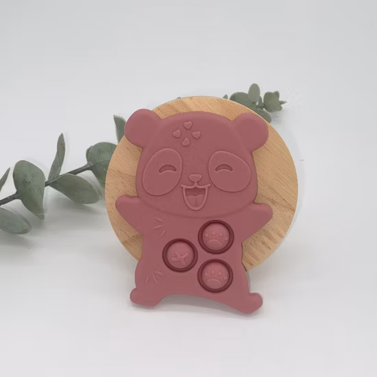 New Design Kids Silicone Baby Teether Chewable Silicone Teethers